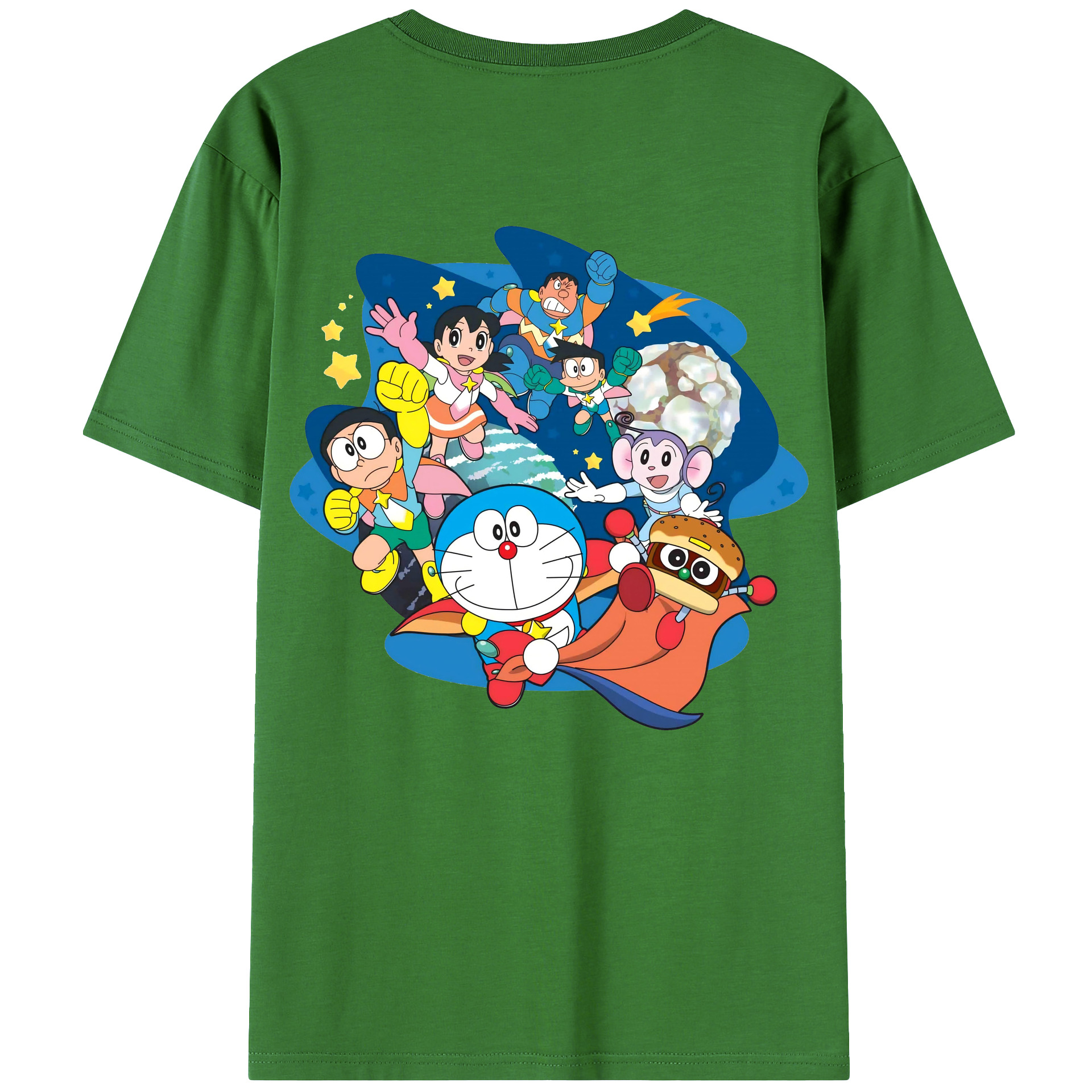 （画像用） ドラえもん Doraemon レディース半袖Tシャツ(バックプリント)